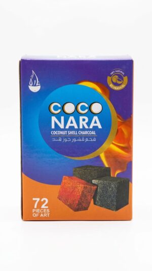Coco Nara Coconut Shell Charcoal 72 Pieces Art